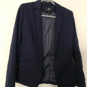 Navy H&M blazer like new!